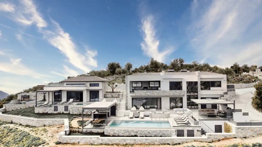 Lefkas Escape view Villa -Lefkada holiday villas-Lefkada hotels