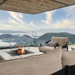 Lefkada luxury holiday villas Escape View Villa