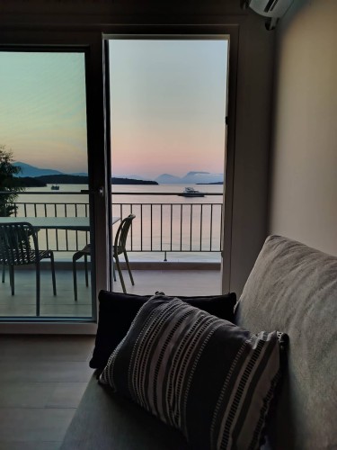 Lefkada beachfront apartments,Marmel apartment